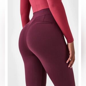 15. SPANX the perfect pant, kick flare in chianti
